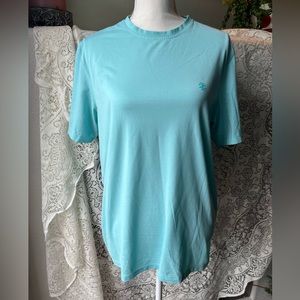 Vintage Izod tee light blue